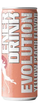 ENERGY DRINK EVOLUTION PEACH 250ML