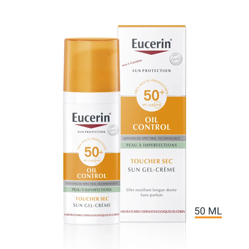 EUCERIN SUN PROTECTION SPF50+ OIL CONTROL DRY TOUCH SUN GEL-CREAM 50ML