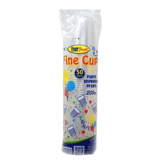 EVER PACK FINE CUP 50PCS 200CC