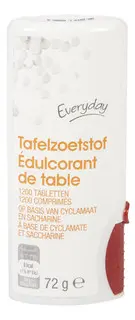 EVERYDAY TAFELZOETSTOF EDULCORANT DE TABLE 72G