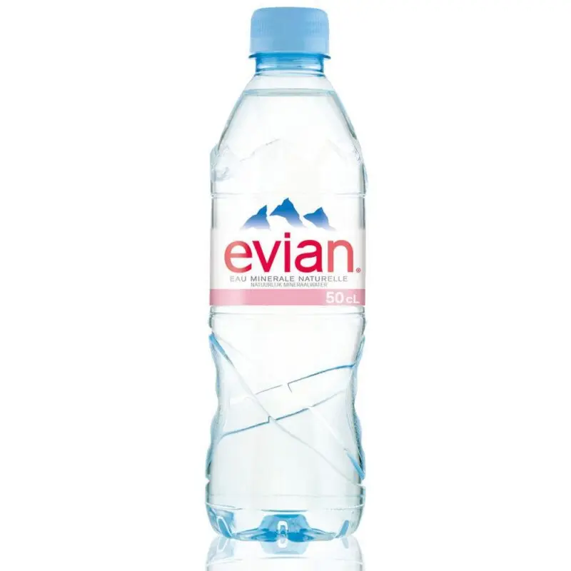 EVIAN  EAU 50CL