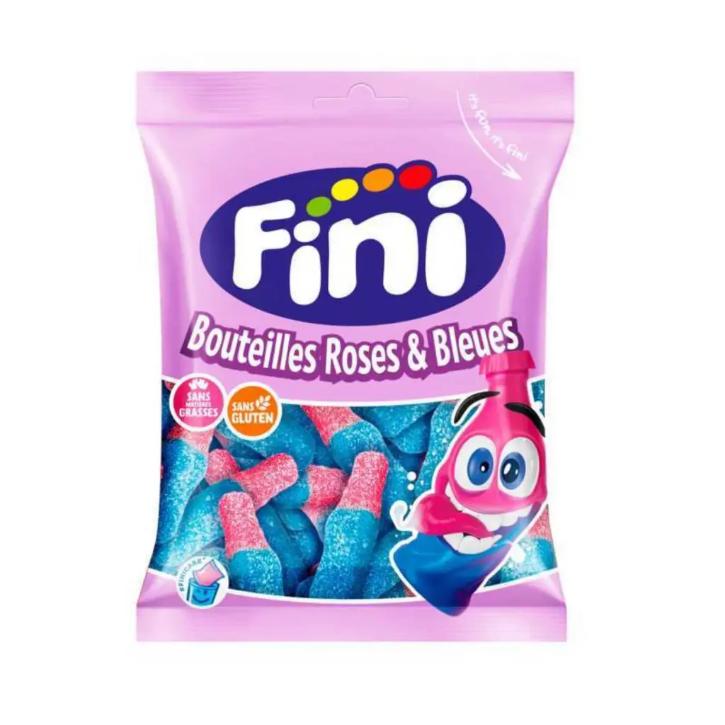 FINI BOUTEILLES ROSE ET BLEUES 90G