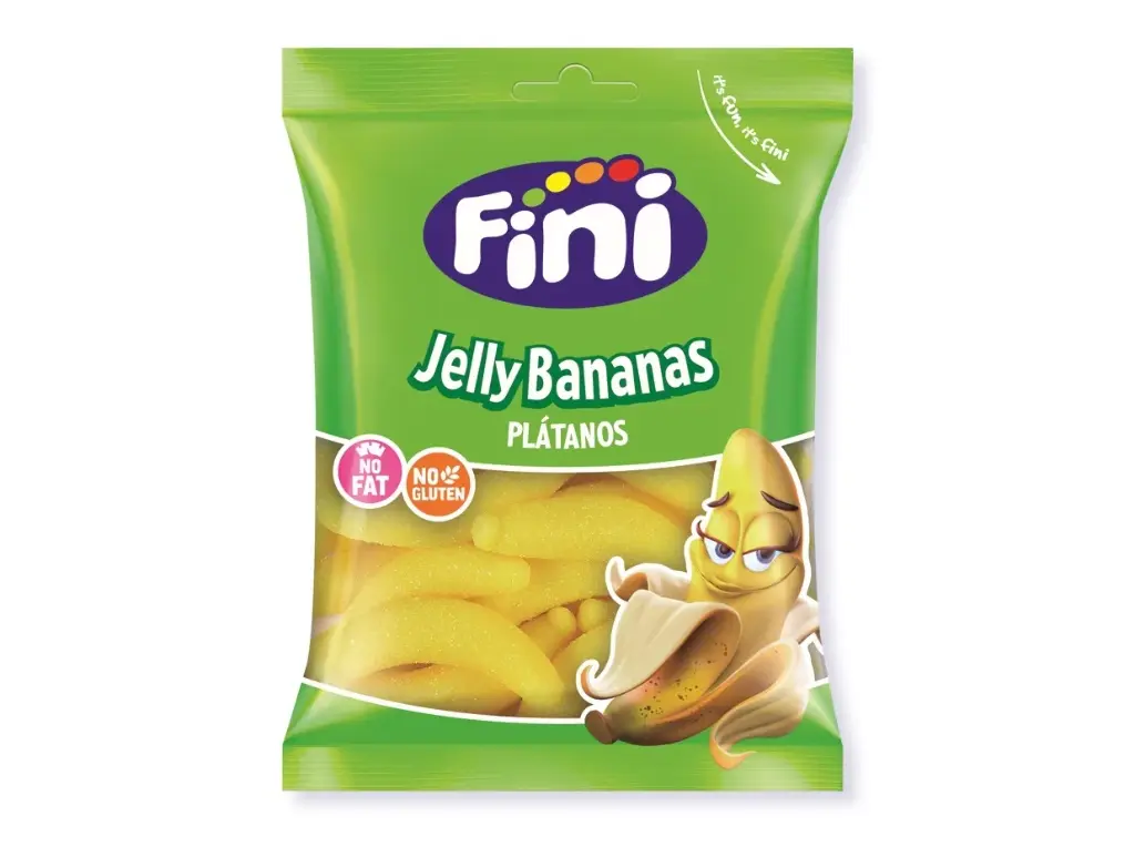 FINI PLATANOS JELLY BANANAS 90G