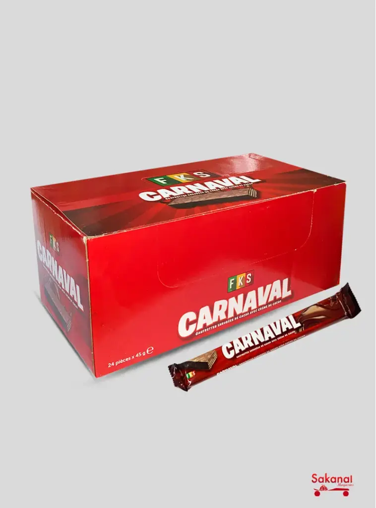 FKS CARNAVAL ENROBEES AU LAIT 24PCS