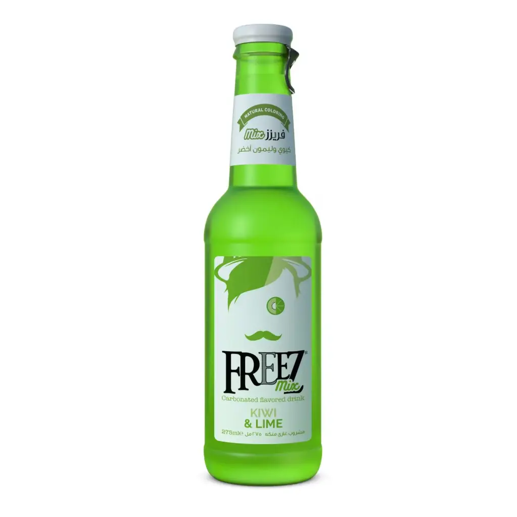 FREEZ MIX CARBONATED FLAVOURED DRINK KIWI & LIME 275ML