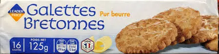 GALETTES BRETONNES PUR BEURRE 125G