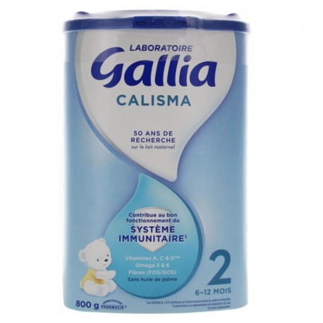 GALLIA CALISMA 2 6-12 MOIS 800G