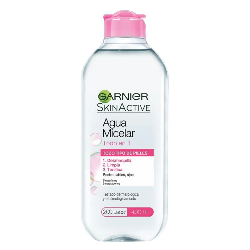 GARNIER SKINACTIVE AGUA MICELAR TODO EN 1 400ML
