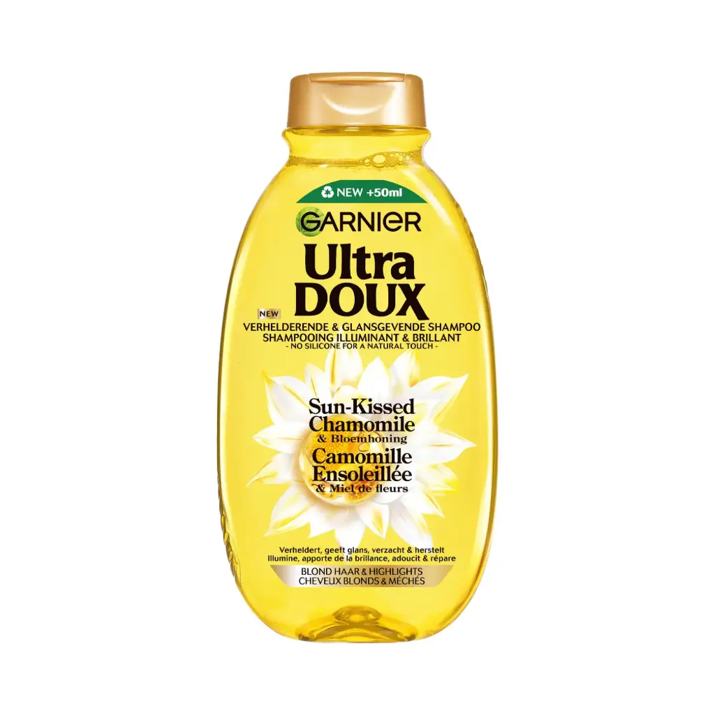 GARNIER ULTRA DOUX SHAMPOO AVEC CAMOMILLE ET MIEL DE FLEURS 300ML