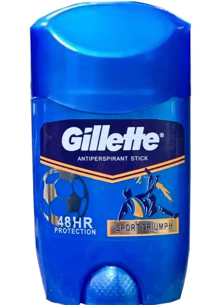 GILLETTE ANTIPERSPIRANT STICK 48H PROTECTION SPORT TRIUMPH