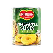 GINNY PINEAPPLE BROKEN SLICES IN SYRUP 340G