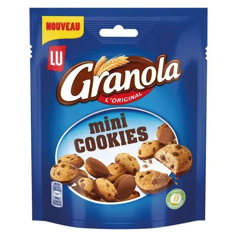 LU GRANOLA MINI COOKIES 110G