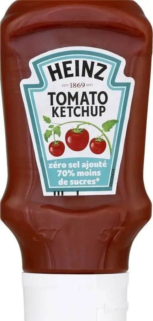 HEINZ ZERO SEL AJOUTE 425G