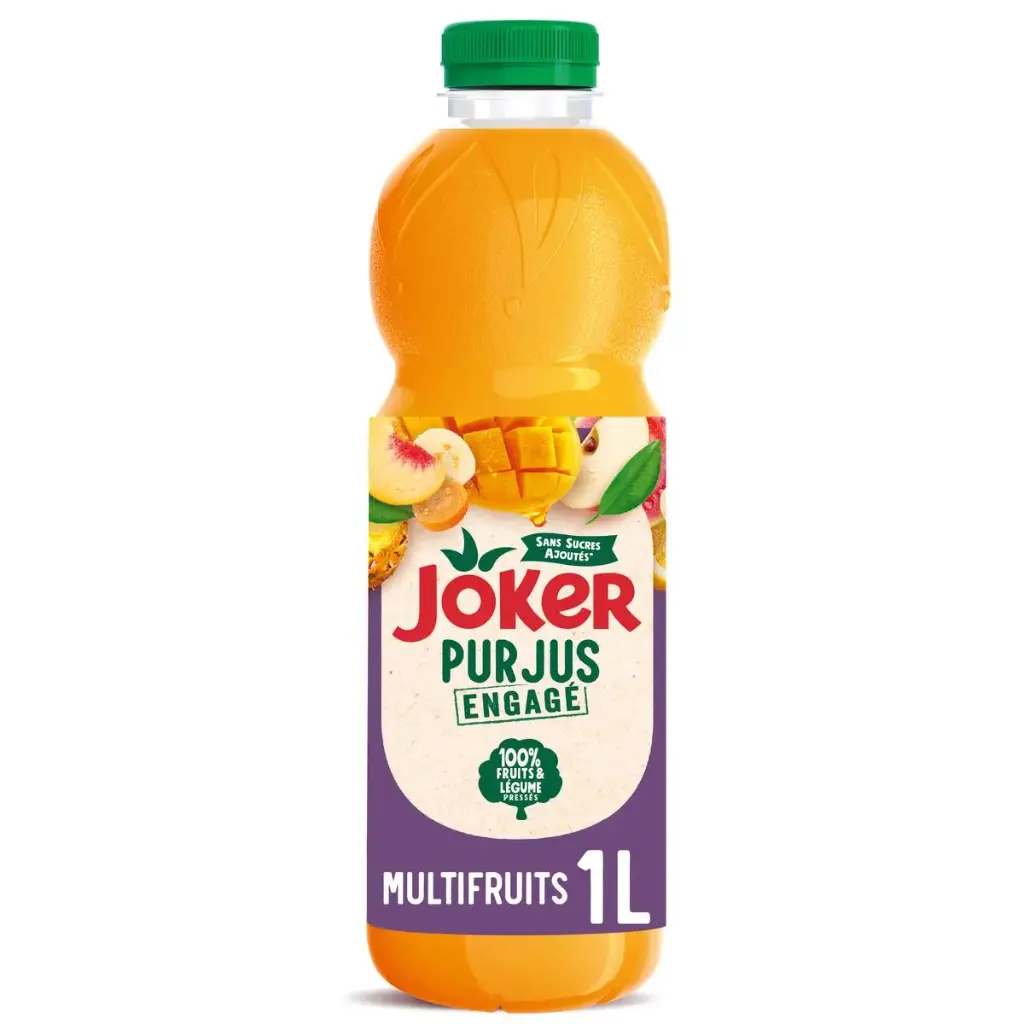 JOKER LE PUR JUS MULTIFRUITS 1L