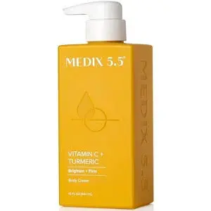 MEDIX 5.5 VITAMIN C+TURMERIC BRIGHTEN + FIRM BODY CREAM 444ML