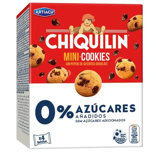 MINI COOKIES 0% 120G