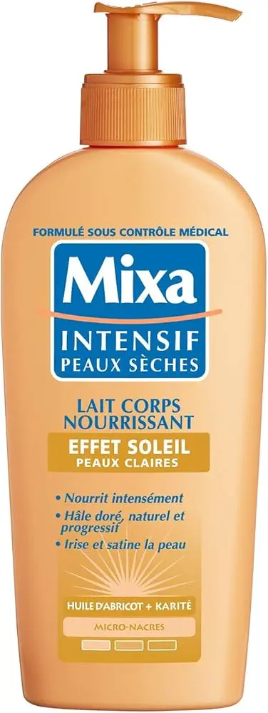 MIXA INTENSIF PEAUX SECHES LAIT CORPS NOURRISSANT EFFET SOLEIL 250ML