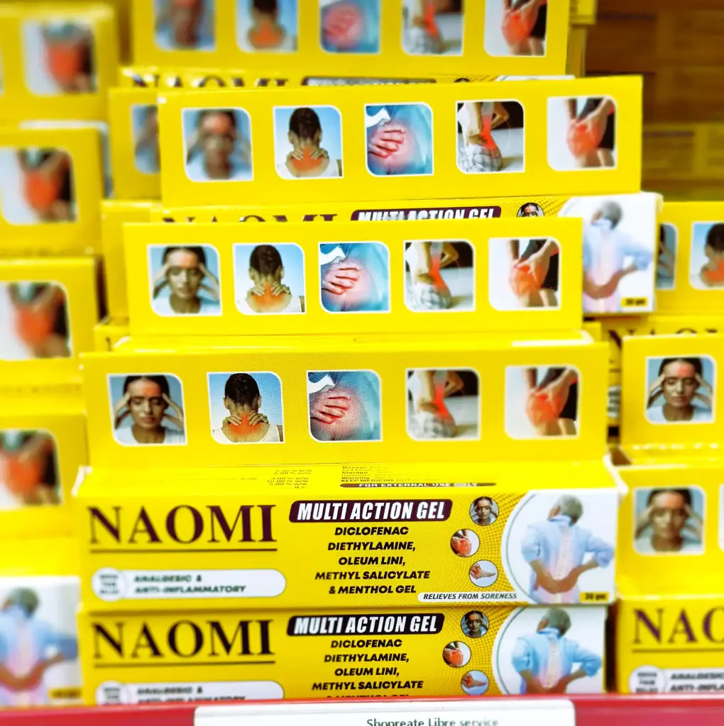 NAOMI MULTI ACTION GEL ANTI-INFLAMMATORY 30G