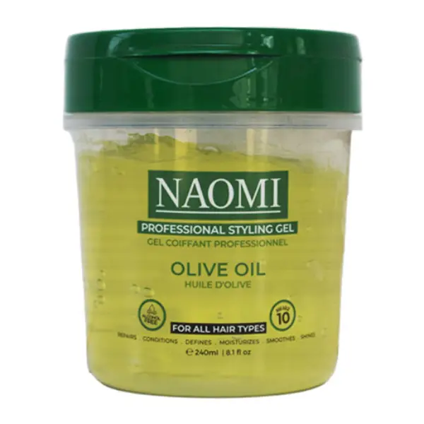 NAOMI OLIVE OIL ALL HAIR TYPES 240ML