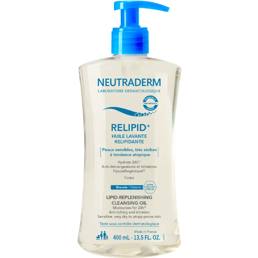 NEUTRADERM RELIPID+HUILE LAVANTE 400ML
