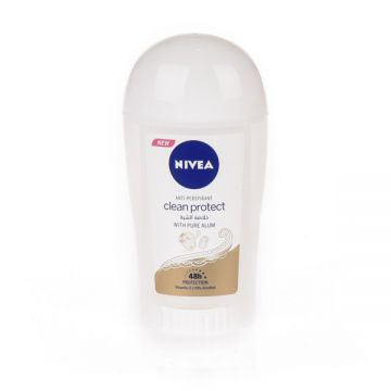 NIVEA ANTI-PERSPIRANT CLEAN PROTECT WITH PURE ALUM 48H 40ML
