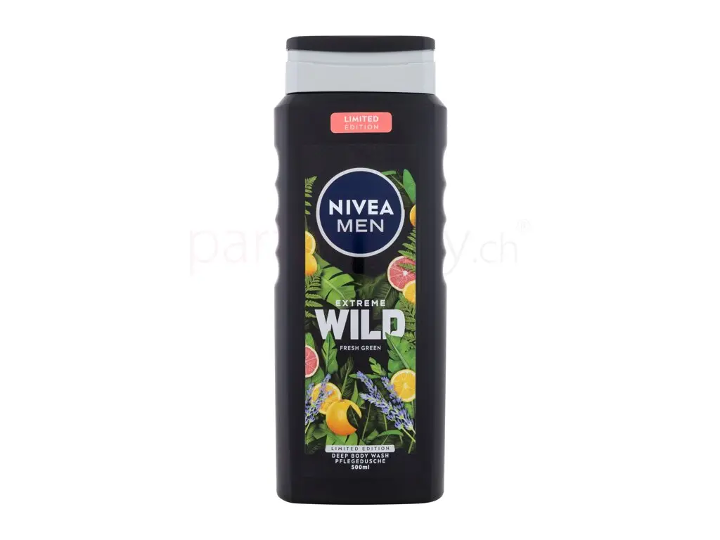 NIVEA MEN EXTREME WILD FRESH GREEN GEL DOUCHE 500ML