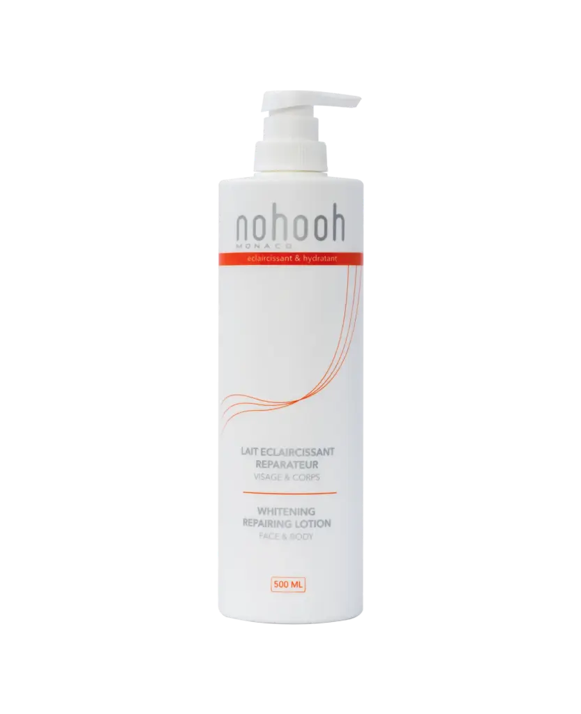 NOHOOH LAIT ECLAIRCISSANT REPARATEUR VISAGE ET CORPS 500ML