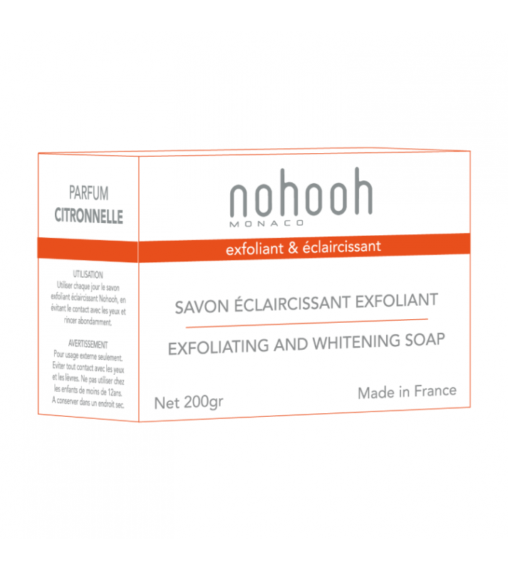NOHOOH SAVON ECLAIRCISSANT EXFOLIANT NOIX DE COCO 200G