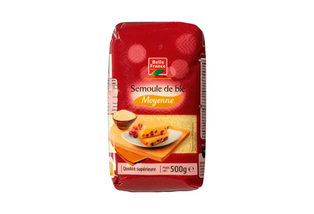 BELLE FRANCE SEMOULE DE BLE MOYENNE 500G