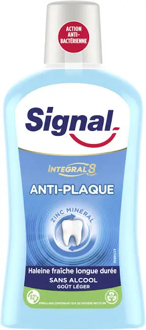 SIGNAL ANTI-PLAQUE HALEINE FRAICHE 500ML