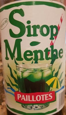 SIROP MENTHE PAILLOTES 1L