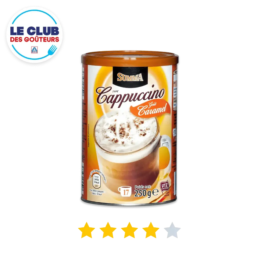 SUMMA CAPPUCCINO SAVEUR CARAMEL 250G