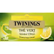 THE VERT TWININGS CITRON 25 SACHET