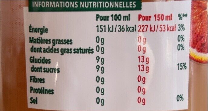 TROPICANA SALSA ORANGE 1L