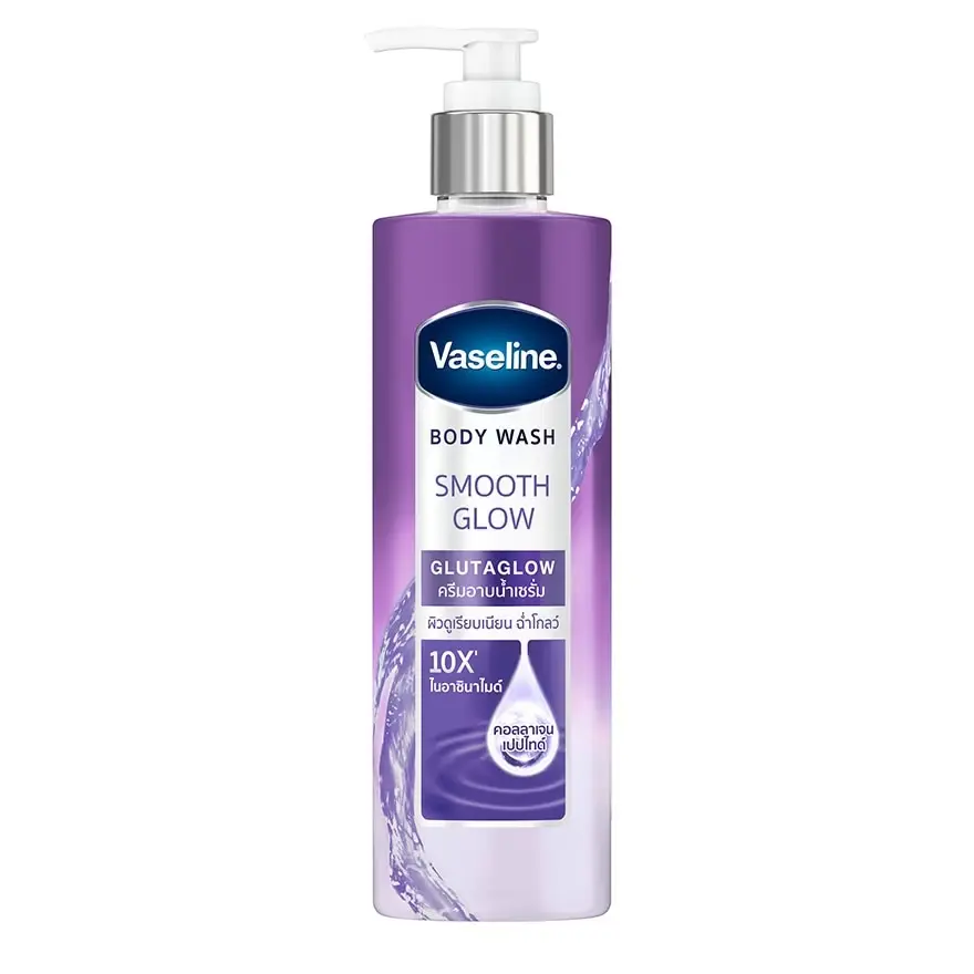 VASELINE BODY WASH SMOOTH GLOW GLUTAGLOW 425ML