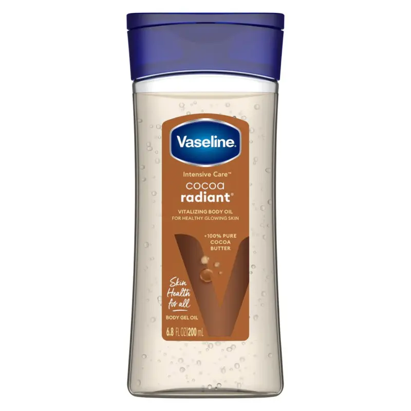 VASELINE COCOA RADIANT BODY GEL OIL 200ML