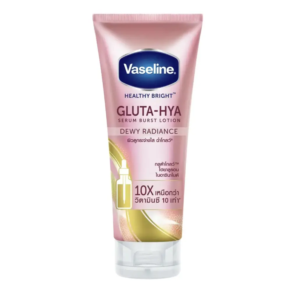 VASELINE HEALTHY BRIGHT GLUTA-HYA SERUM BURST LOTION DEWY RADIANCE 330ML