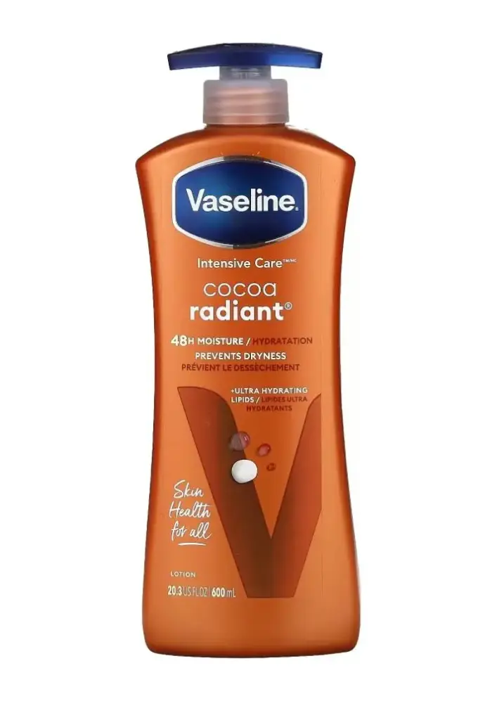 VASELINE INTENSIVE CARE COCOA RADIANT HEALTH FOR ALL 600ML