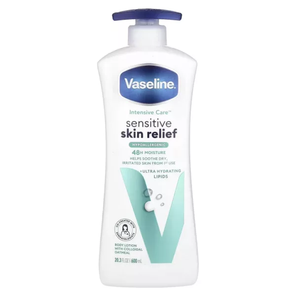 VASELINE SENSITIVE SKIN RELIEF 600ML