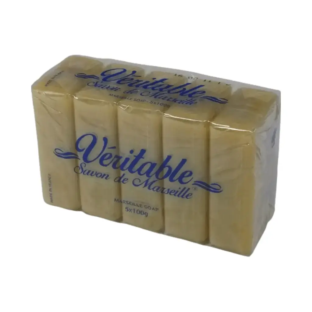 VERITABLE SAVON DE MARSEILLE 5X100G