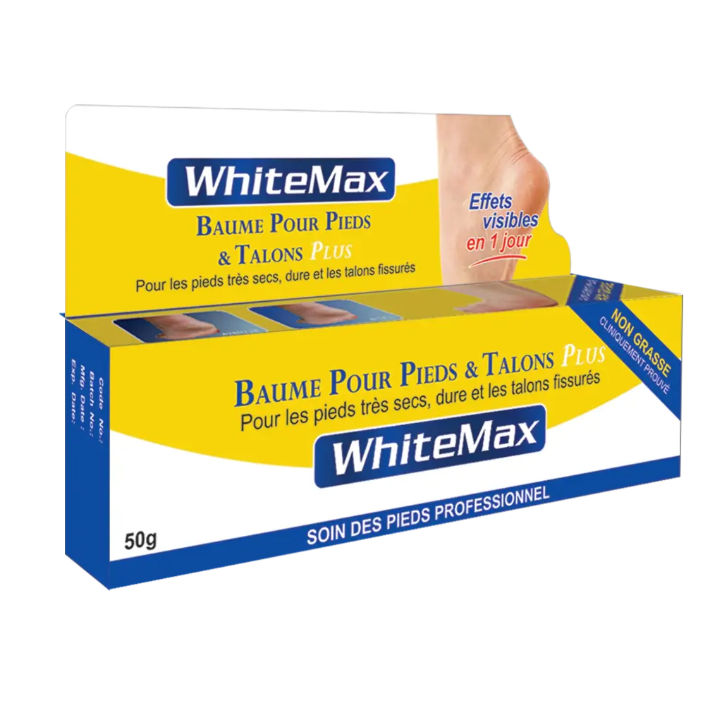WHITEMAX BAUME POUR PIEDS ET TALONS 50G
