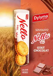 DYLYMA OUMNIA BISCUIT FOURRE GOUT CHOCOLAT 