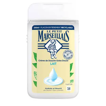 LE PETIT MARSEILLAIS CREME DE DOUCHE EXTRA DOUCE LAIT 250ML