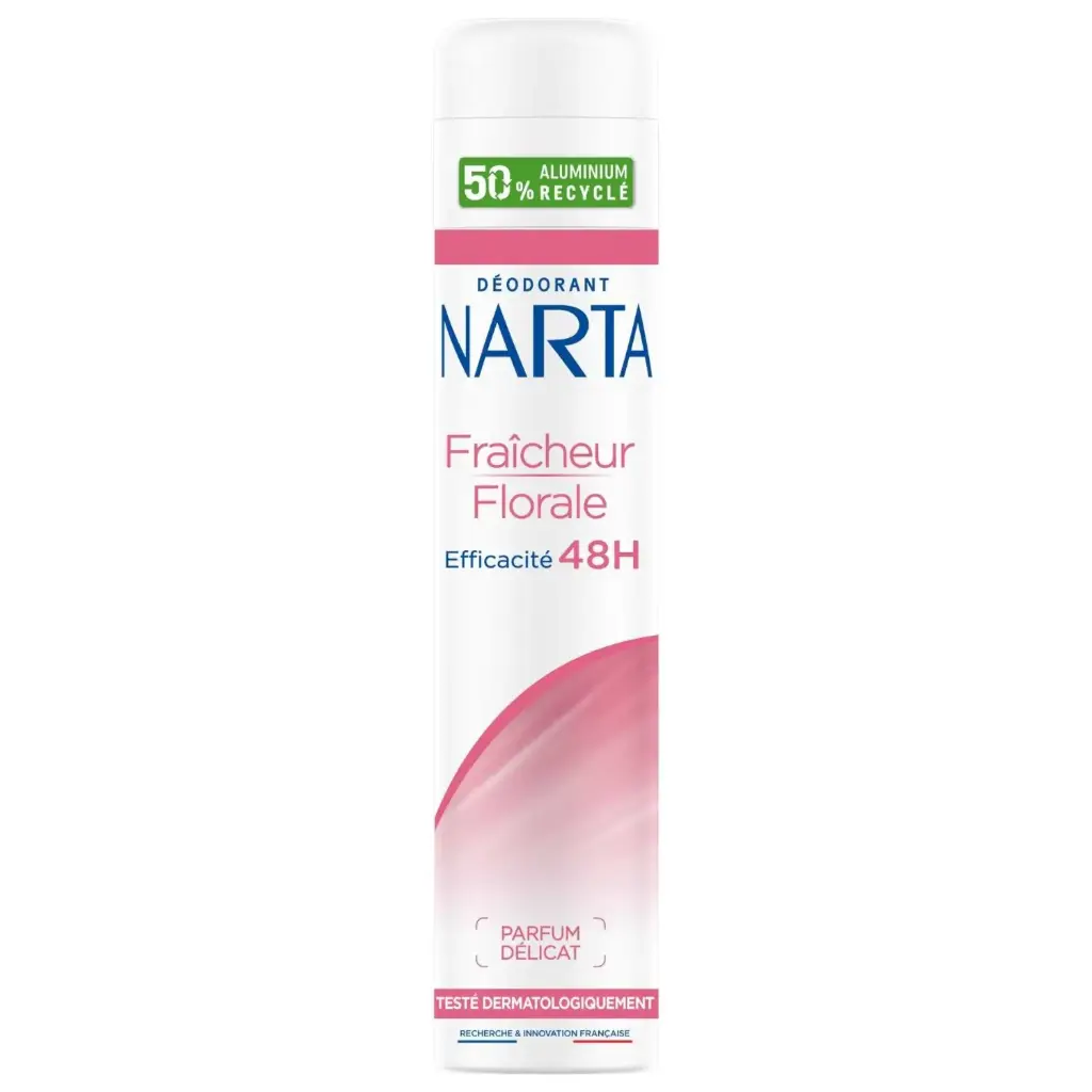 DEO NARTA FRAICHEUR FLORALE 48H 200ML
