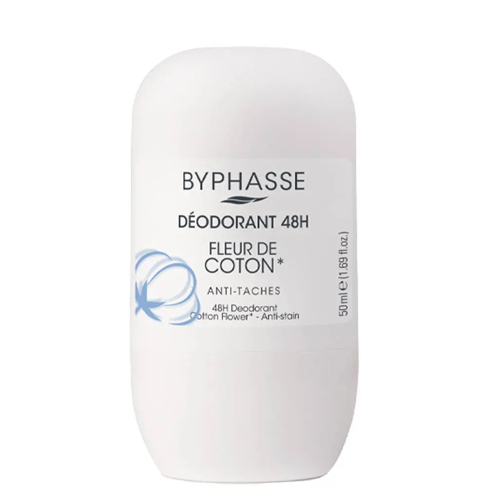 DEO BYPHASSE FLEUR DE COTON ANTI-TACHES 50ML