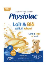 PHYSIOLAC LAIT ET BLE 6MOIS 200G