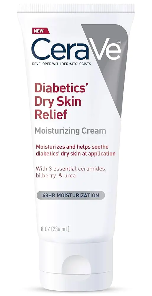 CERAVE DIABETICS' DRY SKIN RELIEF MOISTURIZING CREAM 236ML