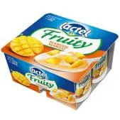 LACTEL FRUITY MANGUE 4X125G
