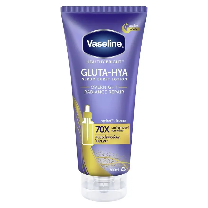 VASELINEGLUTA-HYA SERUM BURST LOTION OVERNIGHT RADIANCE REPAIR 300ML