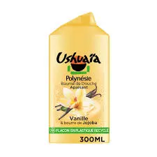 USHUAIA MADAGASCAR BAUME DE DOUCHE APAISANT VANILLE ET BEURRE DE JOJOBA 300ML